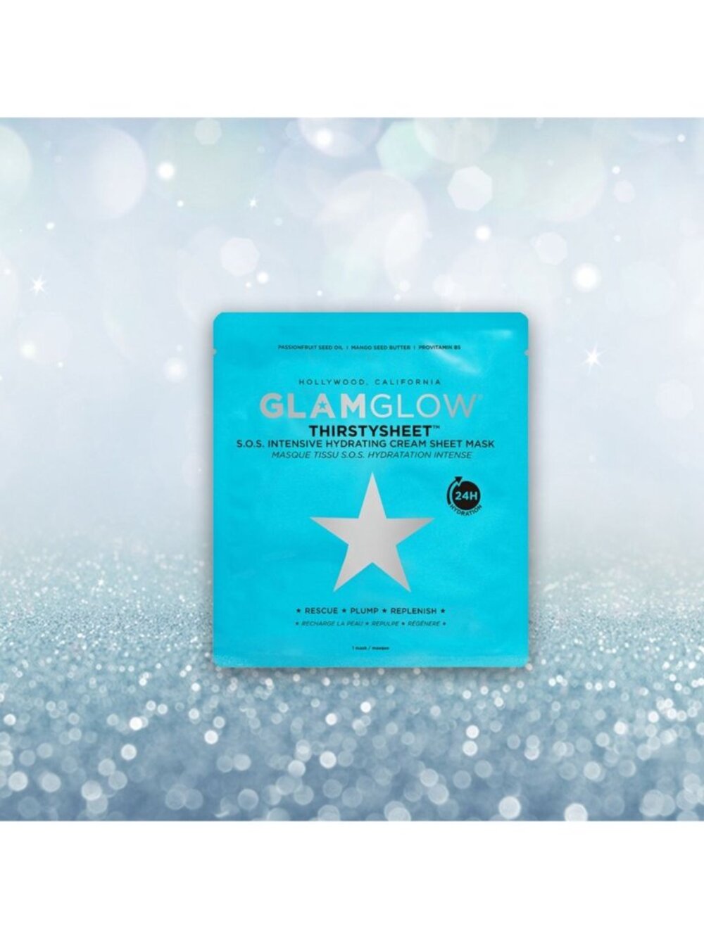 GlamGlow S.O.S. Thirstysheet Intensive Hydrating Cream Sheet Mask